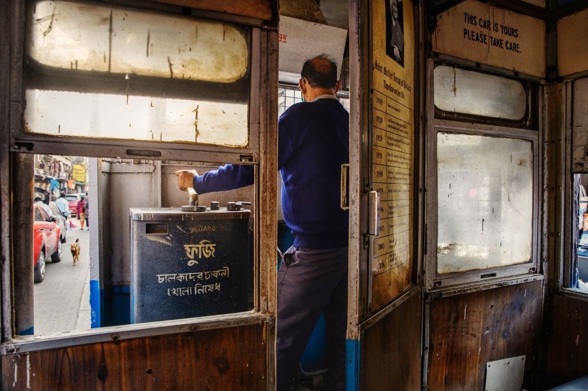 The Pull of Trams in Calcutta