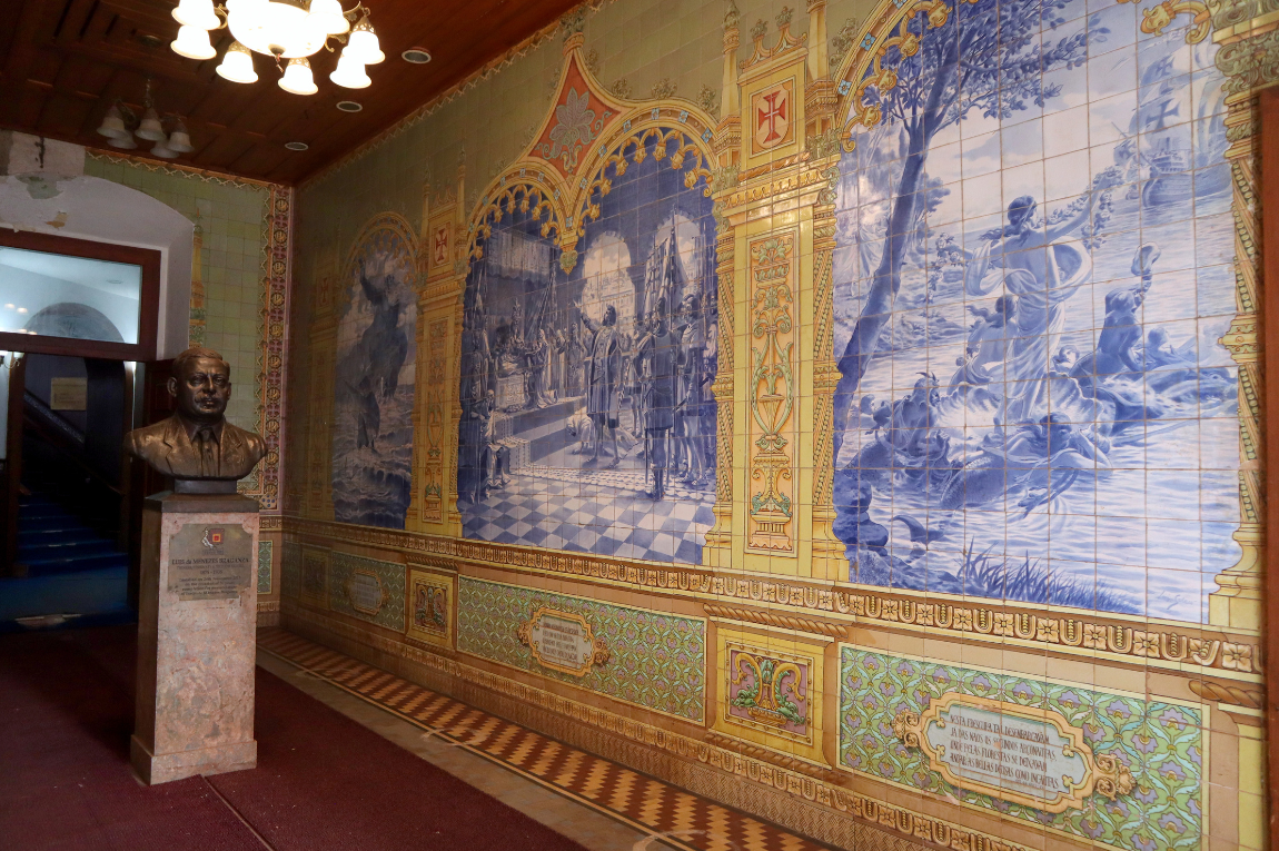 The Azulejos in Panaji’s Former Central Library