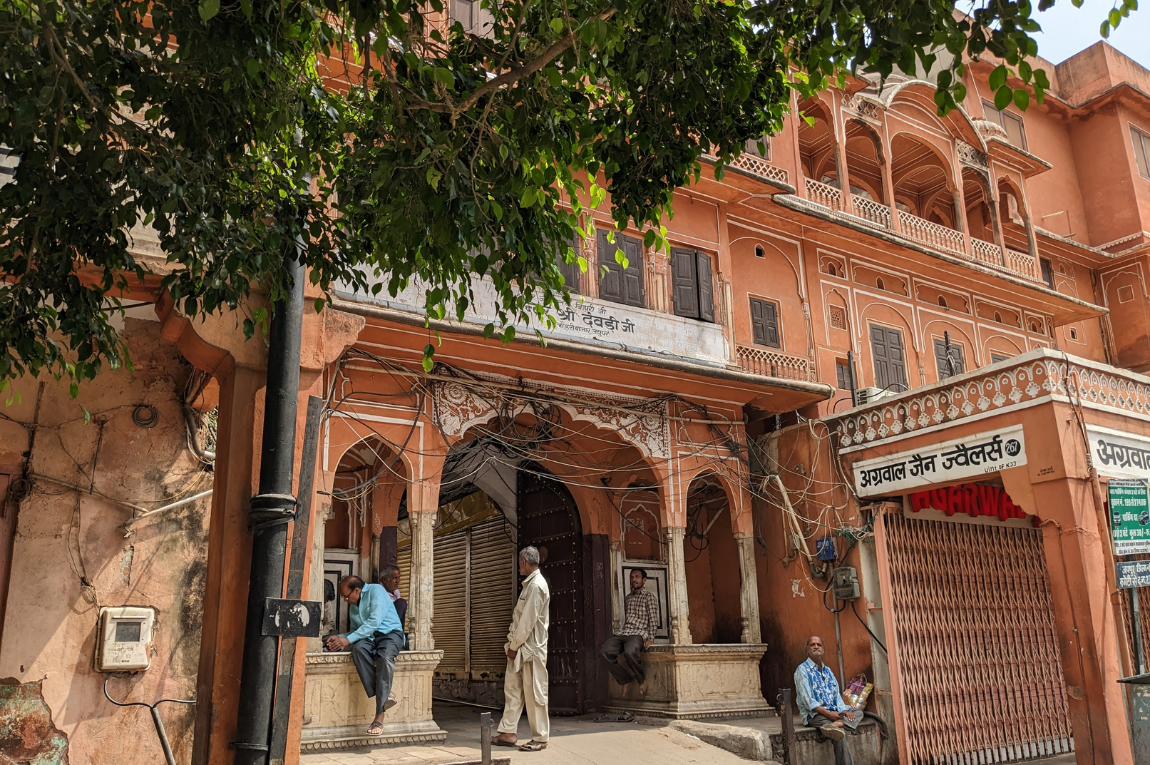 The Doorways of Havelis in Jaipur