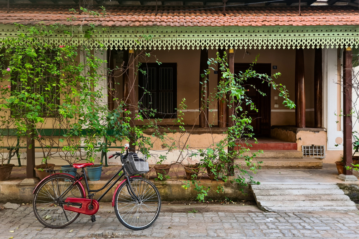 The Tamil Quarter in Puducherry