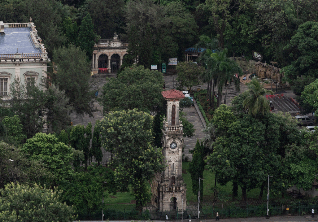 The David Sassoon Clock Tower in Byculla, Mumbai
