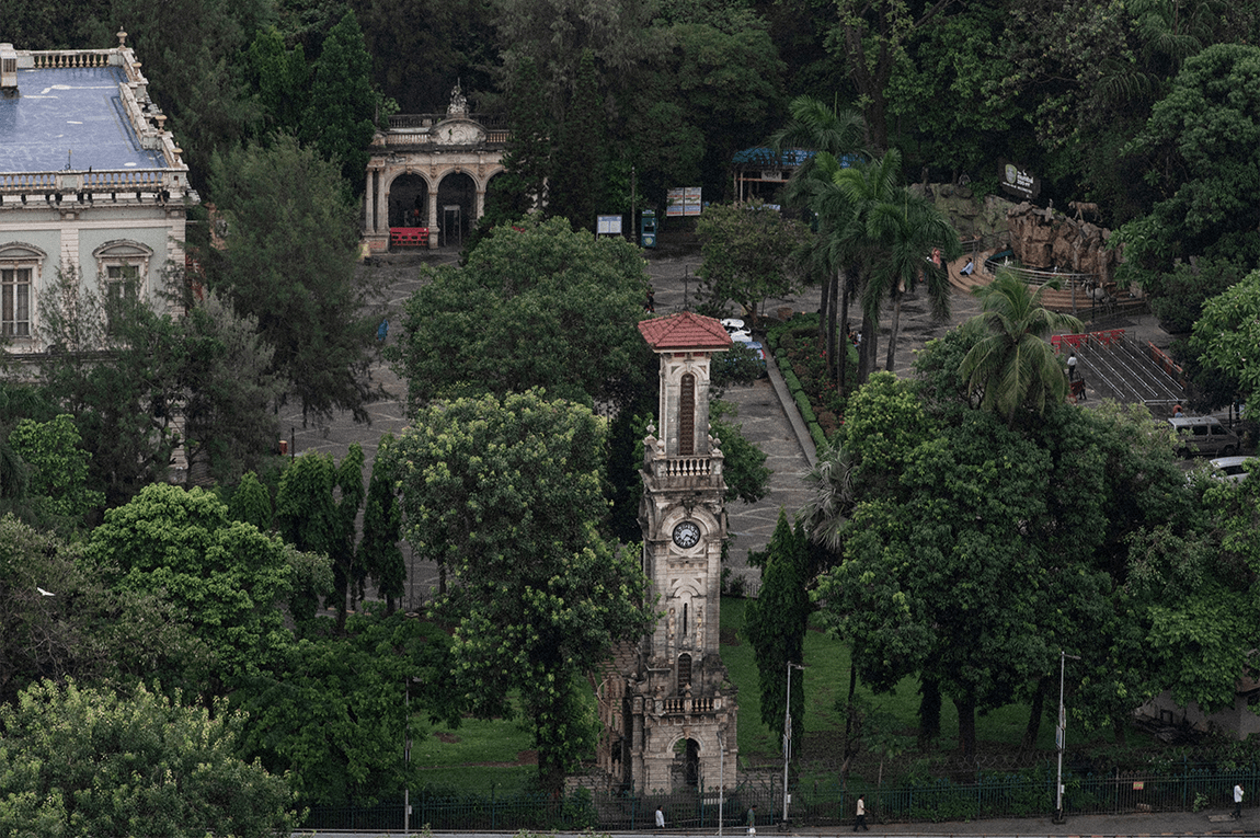 The David Sassoon Clock Tower in Byculla, Mumbai