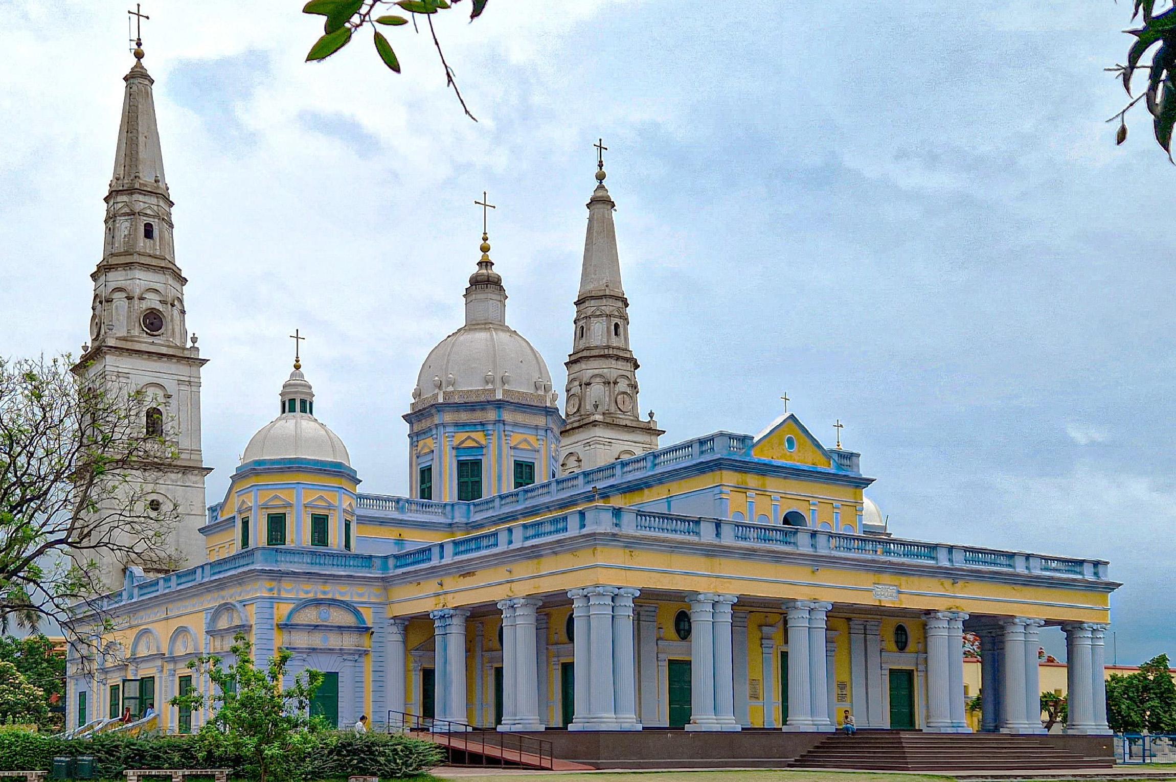 The Basilica of Our Lady of Graces in Sardhana, Uttar Pradesh