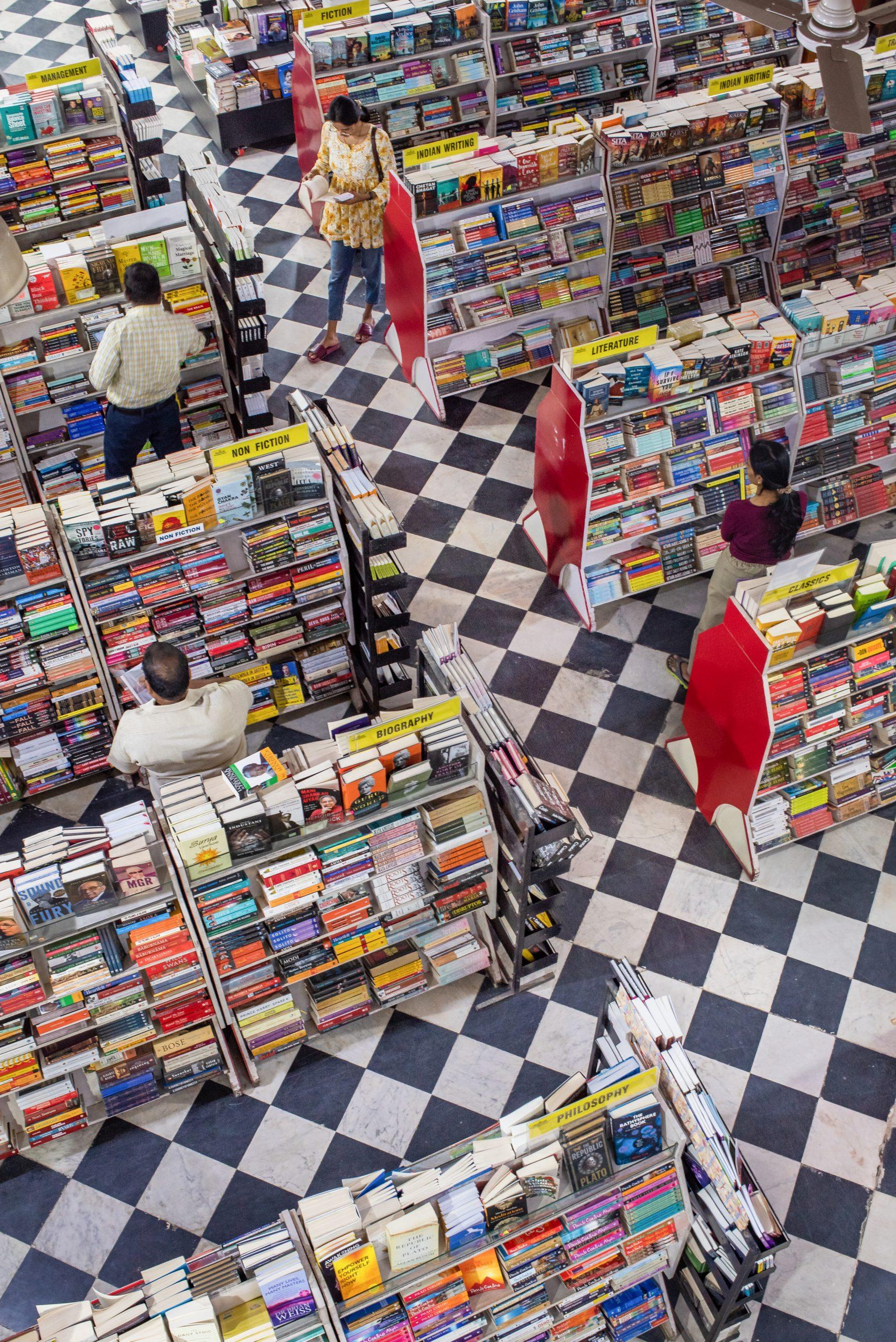 The Higginbothams Bookstore in Chennai, Tamil Nadu