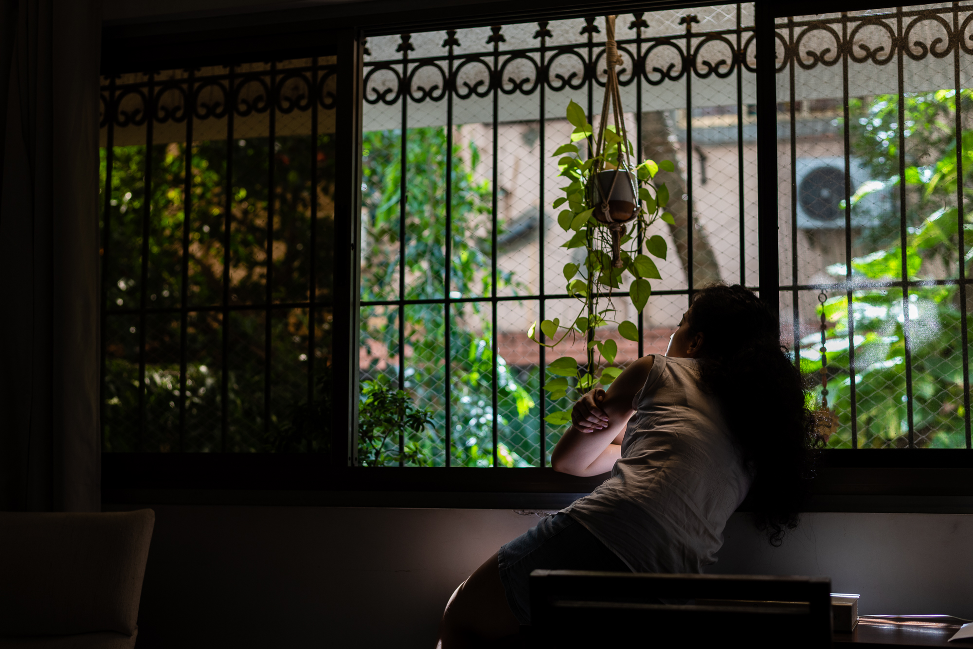 Girl at the window