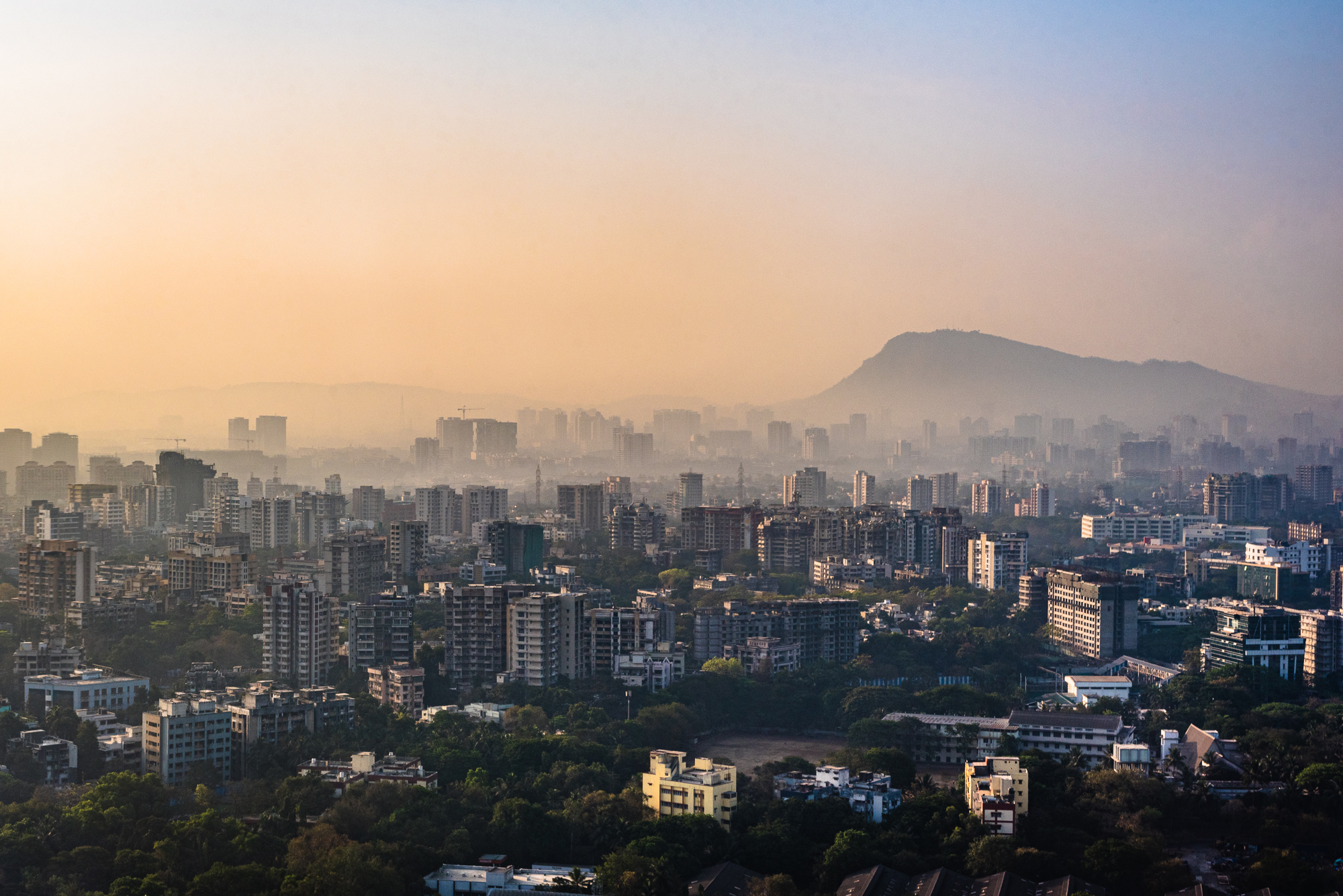 Buildings in Ghatkopar East, Mumbai